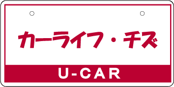 ナンバープレート実例集