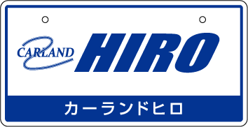 ナンバープレート実例集