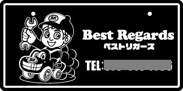 ナンバープレート実例集